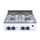 Fogao a Gas Portatil 4 Bocas Venax Grand Petit Vetro Branco