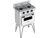 Fogão a Gás Venax Gemini 2 Queimadores Vetro Branco GLP 7508