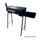 Fogão a lenha DUAS BOCAS com pés redução e tampa