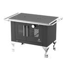 Fogão a Lenha Elegance Chefe Preto Chapa Ferro N01 Dir