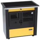 Fogao a Lenha N 2 Le Corbusier Dupla Combustao Amarelo