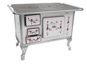 Fogão A Lenha N2 Ferro Fundido Direito Floreio - Clarice