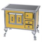 Fogao a Lenha Venax GII n 1 Sec XVIII Premium Amarelo