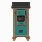 Fogao a Lenha Venax n 00 Imperador Premium Turquesa