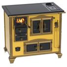 Fogao a Lenha Venax n 2 Imperador Premium Caldeira Amarelo