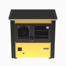 Fogao a Pellets Venax n 2 Le Corbusier Amarelo Fogao a Pellets Venax n 2 Le Corbusier Amarelo