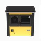 Fogao a Pellets Venax n 2 Le Corbusier Amarelo