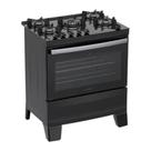 Fogão Agile 5 Bocas Automático Mesa de Vidro Tripla Chama Atlas