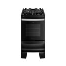 Fogão Atlas 4 Bocas Agile Up Com Mesa de Vidro Preto - Bivolt