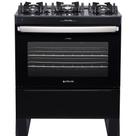 Fogão Atlas Agile Up Glass 5 Bocas com Mesa de Vidro e Acendimento Automatico Preto Bivolt