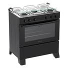 Fogão Atlas Milão 5 Bocas Automático Mesa de Inox 82 Litros Fogão Atlas Milão 5 Bocas Automático Mesa de Inox 82 Litros