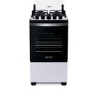 Fogão Brastemp 4 Bocas Branco com Duas Prateleiras com Alturas Ajustáveis - BFO4NBB - Bivolt