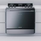 Fogão Brastemp 5 Bocas De Embutir Cor Inox Com Mesa De Vidro E Touch Timer Com Autodesligamento - BYS5VCR