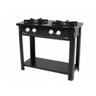 Fogão Bravo Industrial Venâncio 2 Bocas Preto BR2BPR Fogão Bravo Industrial Venâncio 2 Bocas Preto BR2BPR