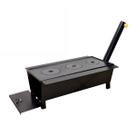 Fogão Churrasqueira Caipira Chapa 03 Furo Grelha 60x38x20cm Fogão Churrasqueira Caipira Chapa 03 Furo Grelha 60x38x20cm