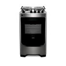 Fogão Consul 4 bocas cor Inox com acendimento automático - CFO4NAR