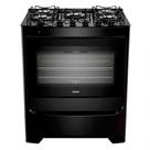 Fogão Consul 5 Bocas CFS5VBE Preto com Mesa de Vidro Fogão Consul 5 Bocas CFS5VBE Preto com Mesa de Vidro