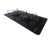 Fogão Cooktop 2 Bocas Preto