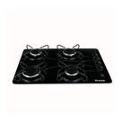 Fogão Cooktop 4 Bocas a Gás Ultra Chama Bivolt Acendimento Automático Vidro Temperado Braslar Fogão Cooktop 4 Bocas a Gás Ultra Chama Bivolt Acendimento Automático Vidro Temperado Braslar