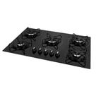 Fogão Cooktop 5 Bocas a Gás Mondial CTG-02 Preto/Inox Bivolt Fogão Cooktop 5 Bocas a Gás Mondial CTG-02 Preto/Inox Bivolt