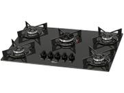Fogão Cooktop 5Q Fit Line Gás Mesa Vidro Fischer
