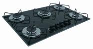 Fogão Cooktop À Gás 4 Bocas ChamaLar PRETO Ultra Chama Vidro Bivolt Fogão Cooktop À Gás 4 Bocas ChamaLar PRETO Ultra Chama Vidro Bivolt