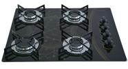 Fogão Cooktop À Gás 4 Bocas ChamaLar Ultra PREMIUM Chama Vidro Bivolt Fogão Cooktop À Gás 4 Bocas ChamaLar Ultra PREMIUM Chama Vidro Bivolt