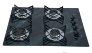 Fogão Cooktop Chamalar Premium 4 Bocas Ultra Chama Marmorizado Preto Bivolt GLP Fogão Cooktop Chamalar Premium 4 Bocas Ultra Chama Marmorizado Preto Bivolt GLP