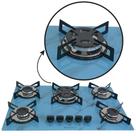 Fogão Cooktop Chapa 5bocas Tripla Chama 127/220v Marmorizado