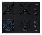 Fogão Cooktop De Embutir 4 Bocas A Gás Chama Rápida Fischer PRETO BIVOLT Fogão Cooktop De Embutir 4 Bocas A Gás Chama Rápida Fischer PRETO BIVOLT