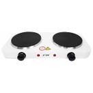 Fogão Cooktop Elétrica Duas Bocas Chapa Portatil 110V/220V - Fogão Cooktop Elétrica Duas Bocas Chapa Portatil 110V/220V -