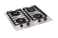Fogão Cooktop Elétrico Bivolt 4 Bocas Ultra Chama MCG4BL Grade Dupla Mesa de Alumínio Mueller Fogão Cooktop Elétrico Bivolt 4 Bocas Ultra Chama MCG4BL Grade Dupla Mesa de Alumínio Mueller