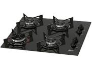 Fogão Cooktop Fischer 4Q Fit Line Gás Mesa Vidro