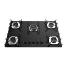 Fogão Cooktop Fogatti Ori 5 Bocas Vidro Preto Bivolt