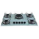 Fogão Cooktop Gás 5 Bocas Ultra Chama 127v/220v Branco