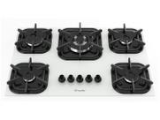 Fogão Cooktop Gás Mueller 5 Bocas Tripla Chama Bivolt Branco