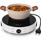 Fogão Cooktop Indução Portátil 1 Boca 2000W Bivolt Sou Energy Fogão Elétrico Mesa Digital e Timer