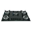 Fogão Cooktop Premium 5 Bocas Ultra Chama Preto Chamalar