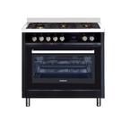Fogão cuisinart arkton 5 queimadores com forno elétrico em aço inoxidável 90cm 220v 4092740104