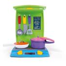 Fogão de Brinquedo com Panelinhas Master Conjunto Cozinha Poliplac