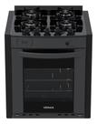 Fogão de Embutir 4 Bocas a Gás Grafite Forno 51,8L, Design Moderno e Compacto Fogão de Embutir 4 Bocas a Gás Grafite Forno 51,8L, Design Moderno e Compacto
