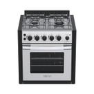 Fogao de Embutir 4 Bocas Venax Gaudi Platinum GII Inox Gas Glp