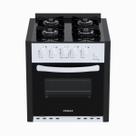 Fogao de Embutir 4 Bocas Venax Picasso Line Branco Gas Glp