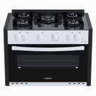 Fogao de Embutir 5 Bocas Venax Picasso Line Branco Gas Glp