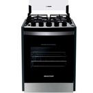 Fogão de Embutir Brastemp BYO4EBR 4 Bocas Inox Fogão de Embutir Brastemp BYO4EBR 4 Bocas Inox