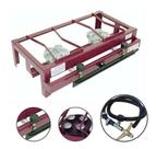 Fogão De Mesa 2 Bocas Alta Pressão Lx Com Kit Gas Registro Fogão De Mesa 2 Bocas Alta Pressão Lx Com Kit Gas Registro