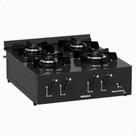 Fogão de Mesa 4 Bocas Venax Grand Petit Line Preto Gás GLP Bivolt 25999