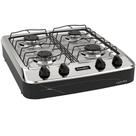 Fogão de Mesa a Gás 4 Bocas Esmaltec Laguna 4 Bocas 4027 Preto Fogão de Mesa a Gás 4 Bocas Esmaltec Laguna 4 Bocas 4027 Preto