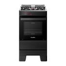 Fogão de Mesa Esmaltec 4 Bocas T4IAP Ideal Top - 4122 Acendimento Automático, Preto, Bivolt