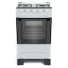 Fogão de Piso 4 Bocas Mueller Branco com Acendimento Automático MFI4BB